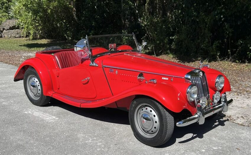 Arthur Lynn 1954 MG TF